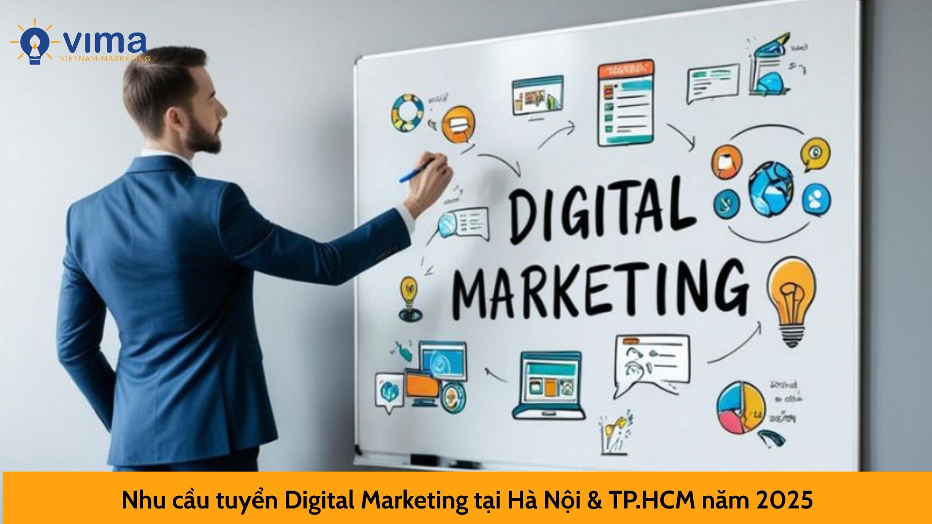 Nhu cầu tuyển Digital Marketing tại Hà Nội & TP.HCM năm 2025